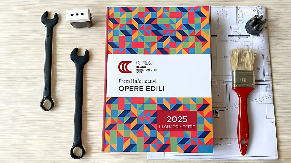 Il Nuovo Listino Prezzi Opere Edili 3/2025 della Camera di Commercio di MI MB LO