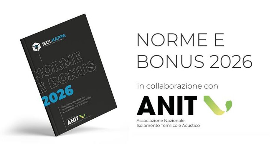Isolkappa lancia la guida “Norme e Bonus 2026" 