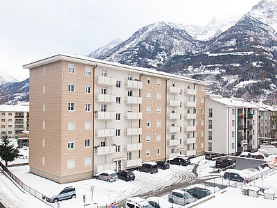 Il sistema Isotec Parete per la riqualificazione di un condominio ad Aosta