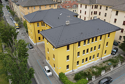 Riefficientamento energetico di un condominio ad Aosta con Isotec XL