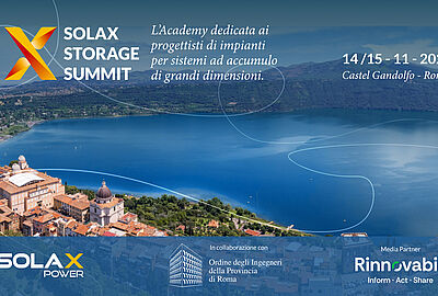 A Castel Gandolfo il primo SolaX Storage Summit