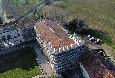 Recupero della copertura dell’ala nord di Villa Nogarola a Castel D’Azzano (VR)