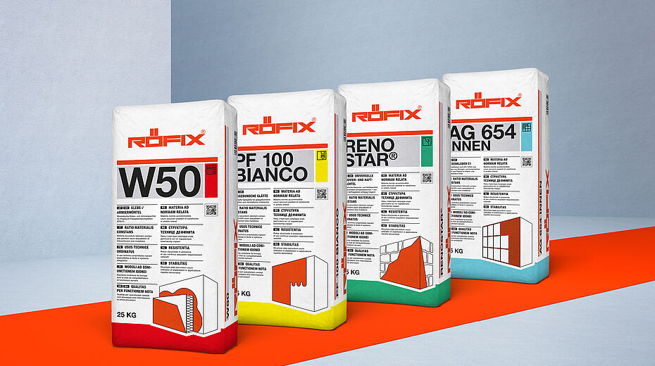 260528 ROE packaging redesign newsletter image RGB 1 01 Röfix presenta un nuovo design per gli imballaggi