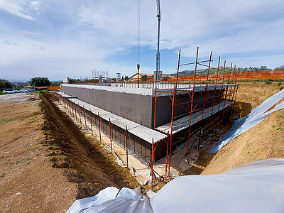 Soluzioni impermeabili in una struttura vitivinicola a Roseto degli Abruzzi (TE)