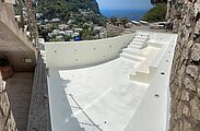 Impermeabilizzazione in uno scenario unico: una piscina pensile a Capri (NA)