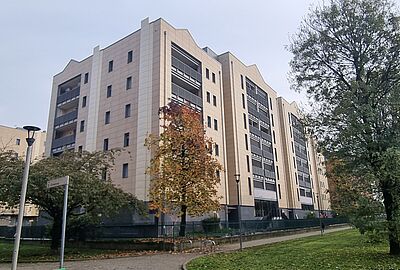 Ristrutturazione delle facciate di un grande condominio a Buccinasco