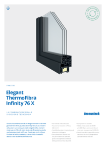 DCK Elegant B2B Leaflet Windows ThermoFibra Infinity 76 X A4 210x297 20211005 1 BENDO HI 1 