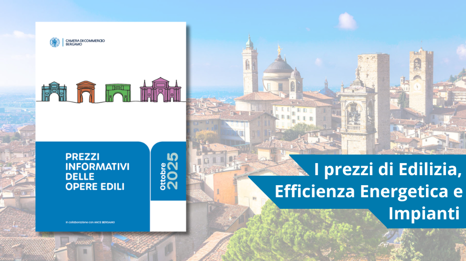 I Nuovi Prezzi di Edilizia Efficienza Energetica e Impianti della Camera di Bergamo 0 Opere Edili 2026: Pubblicati I Nuovi Prezzi della Camera di commercio Bergamo!