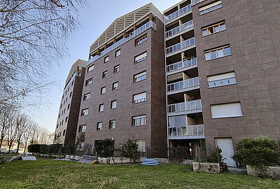 Ristrutturazione di un grande condominio a Pioltello con Isotec Parete Black