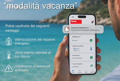 Parti sereno, alla tua casa pensa HovalConnect