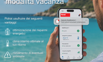 Parti sereno, alla tua casa pensa HovalConnect