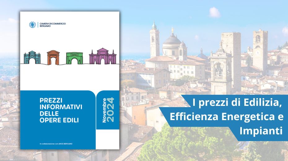 Novità CCIAA Bergamo | Pubblicati i Nuovi Prezzi delle Opere Edili ...